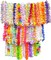 200pcs Hawaiian Necklace Silk Flower Leis for Beach Party Decors